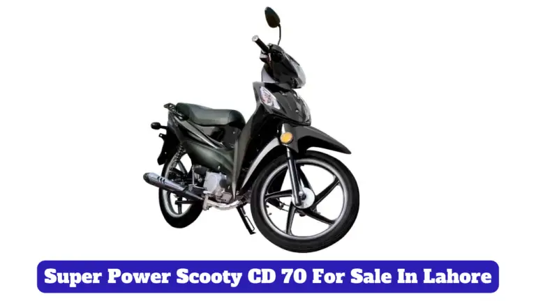Super Power Scooty CD 70 For Sale In Lahore