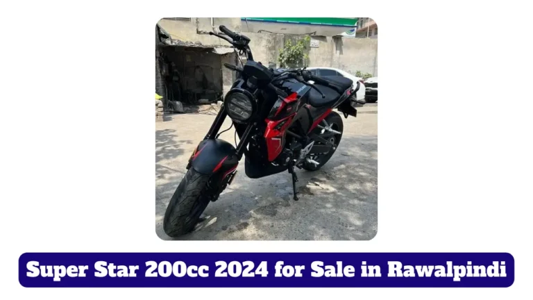 Super Star 200cc 2024 Model for Sale in Rawalpindi