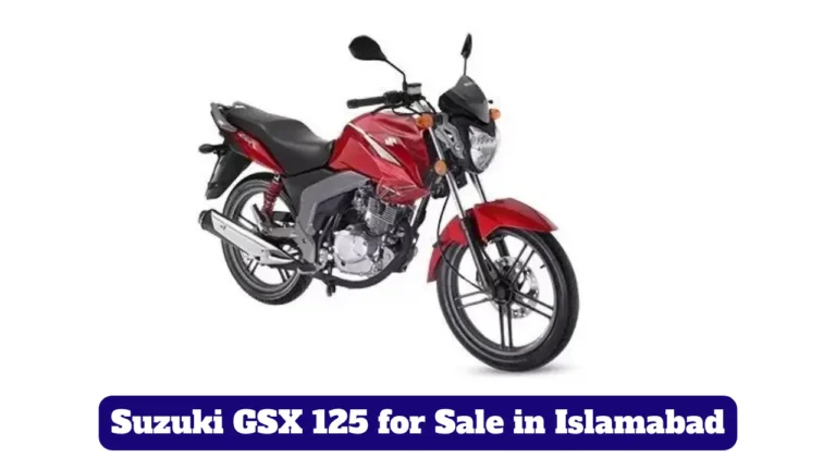 Suzuki GSX 125 Model 2023 for Sale in Islamabad